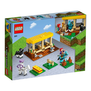 LEGO® Minecraft™ 21171 Der Pferdestall Verpackung Rückseite
