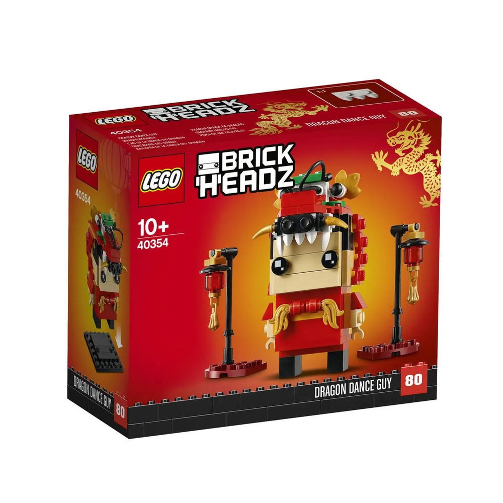 LEGO® BrickHeadz™ 40354 Drachentanz-Mann Verpackung Vorderseite