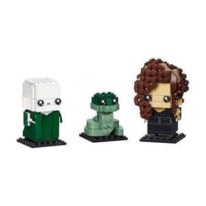 LEGO® BrickHeadz 40496 Voldemort™, Nagini & Bellatrix aufgebaut