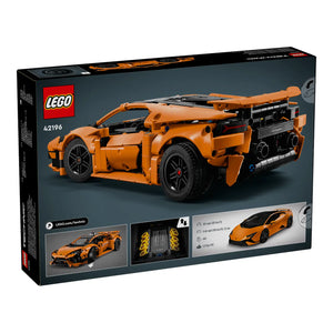 LEGO® Technic 42196 Lamborghini Huracán Tecnica Orange Verpackung Rückseite