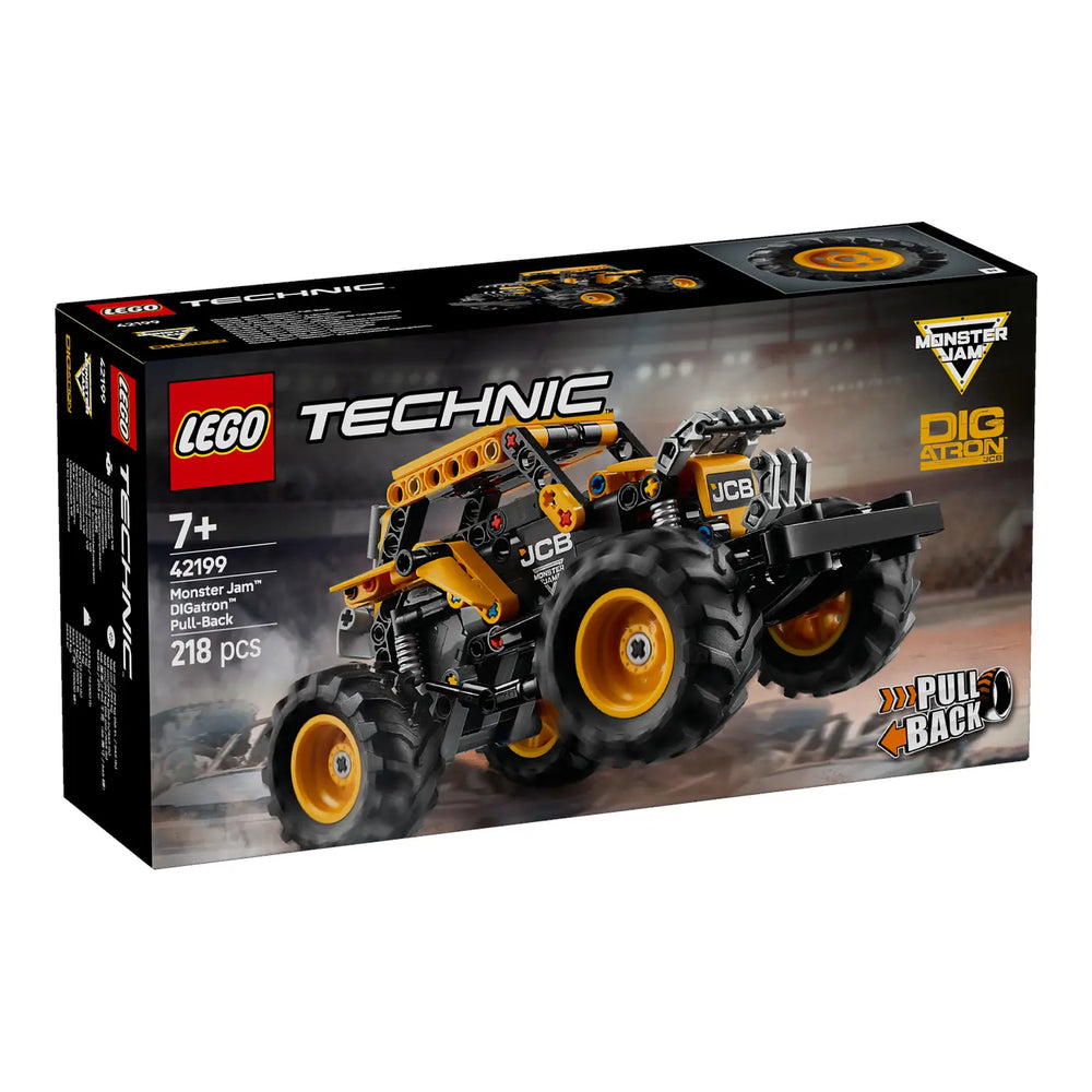 LEGO® Technic 42199 Monster Jam™ DIGatron™ Verpackung Rückseite