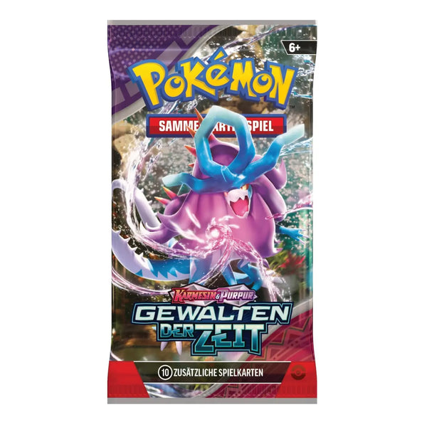 Pokemon Gewalten der Zeit 18er Display Booster Artwork 4