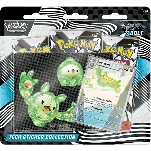 Pokemon Black Bolt Tech Sticker Collection (EN) - Collector Expert