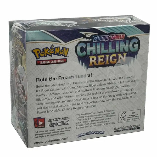 Pokemon Chilling Reign Display (EN) - Collector Expert