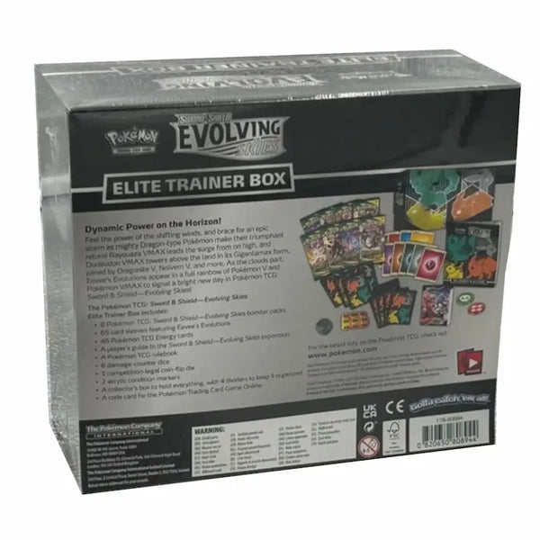 Pokemon Evolving Skies Elite Trainer Box (LUJF) (EN) - Collector Expert