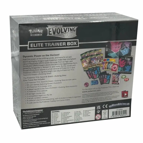 Pokemon Evolving Skies Elite Trainer Box (SEGV) (EN) - Collector Expert