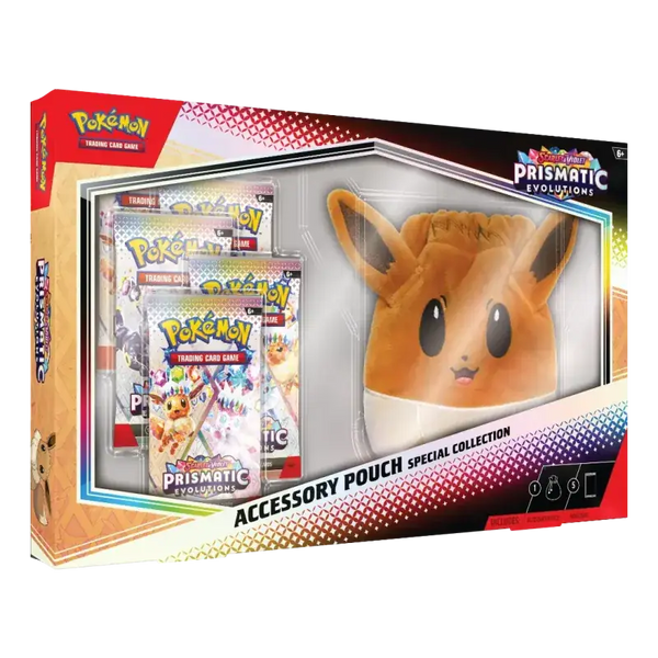 Pokemon Prismatic Evolutions Accessory Pouch Special Collection (EN) - Collector Expert