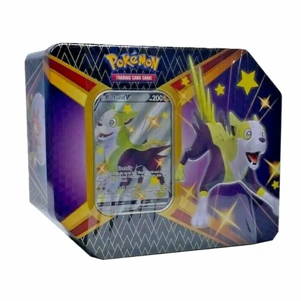 Pokemon Shining Fates Boltund V Tin Box (EN) - Collector Expert