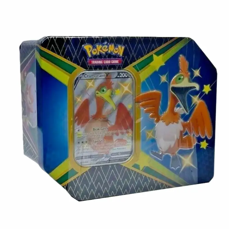 Pokemon Shining Fates Cramorant V Tin Box (EN) - Collector Expert