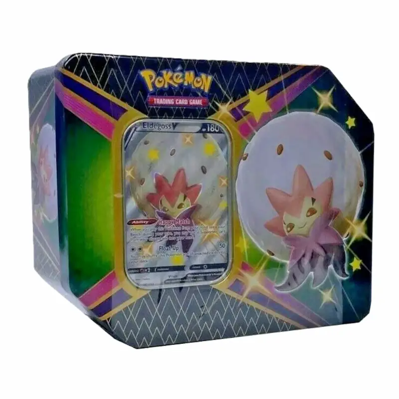 Pokemon Shining Fates Eldegoss V Tin Box (EN) - Collector Expert
