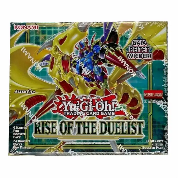 Yu - Gi - Oh! Rise of the Duelist Display 1.Auflage Deutsch Sealed 24 Booster - Collector Expert