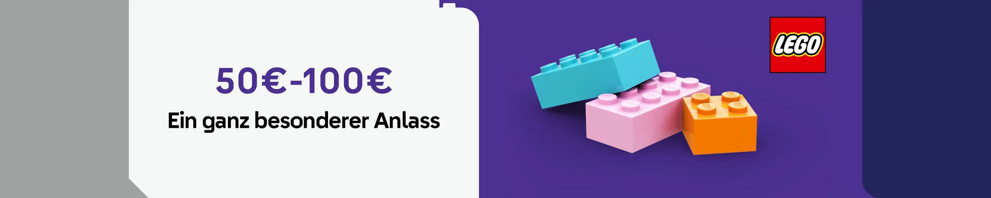 LEGO® Sets von 50€ bis 100€ banner