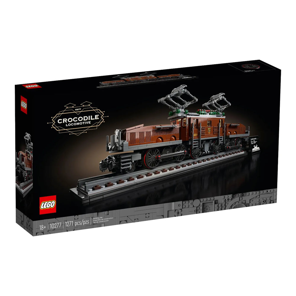 LEGO® 10277 Lokomotive „Krokodil“ Verpackung Vorderseite