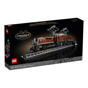 LEGO® 10277 Lokomotive „Krokodil“ Verpackung Vorderseite