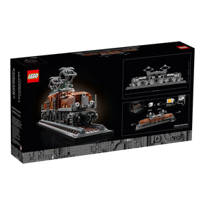 LEGO® 10277 Lokomotive „Krokodil“ Verpackung Rückseite