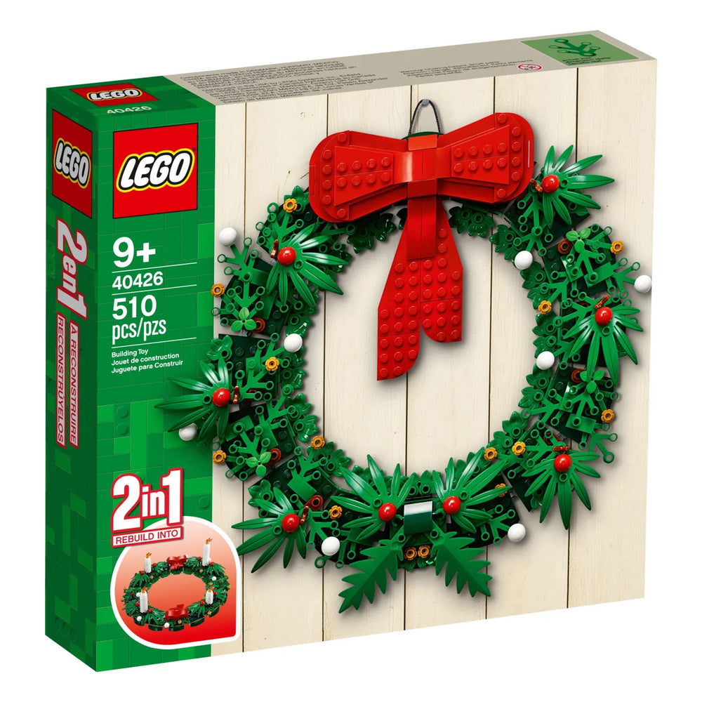LEGO® 40426 Adventskranz 2in1 Verpackung Vorderseite