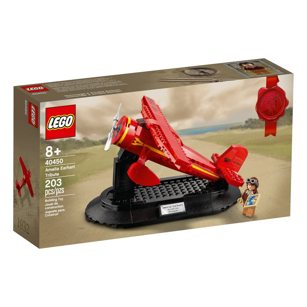 LEGO® 40450 Hommage on Amelia Earhart Verpackung Vorderseite