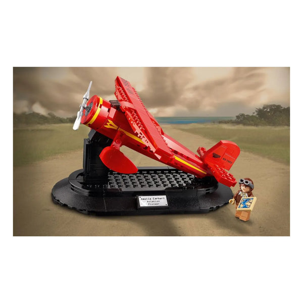 LEGO® 40450 Hommage on Amelia Earhart aufgebaut