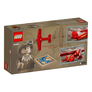 LEGO® 40450 Hommage on Amelia Earhart Verpackung Rückseite