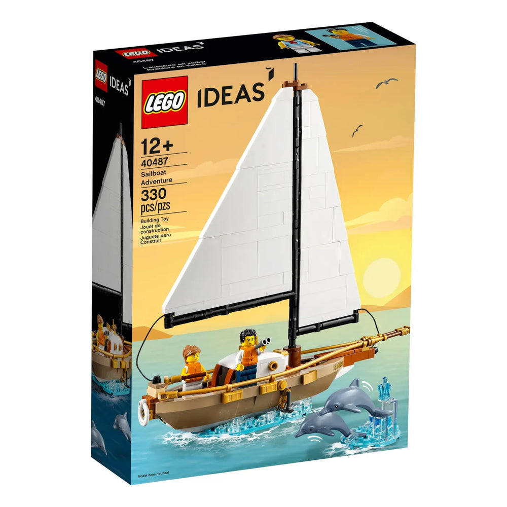 LEGO® 40487 Segelboot Abenteuer Verpackung Vorderseite