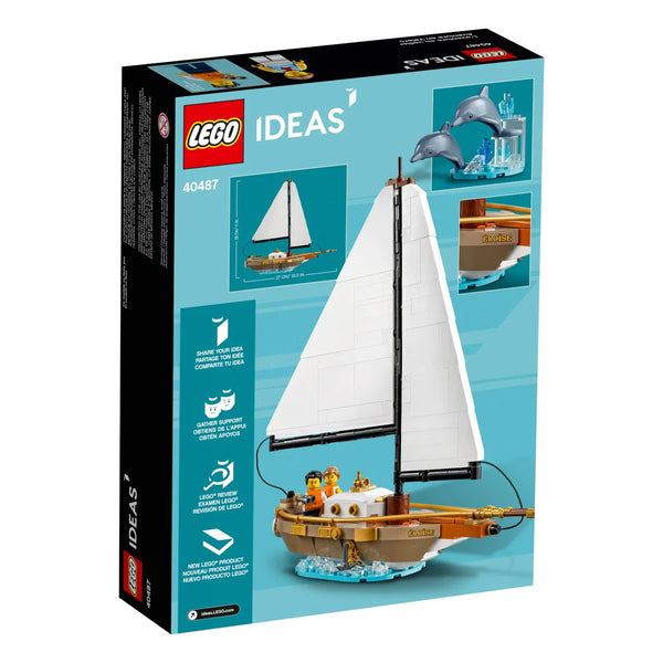 LEGO® 40487 Segelboot Abenteuer Verpackung Rückseite