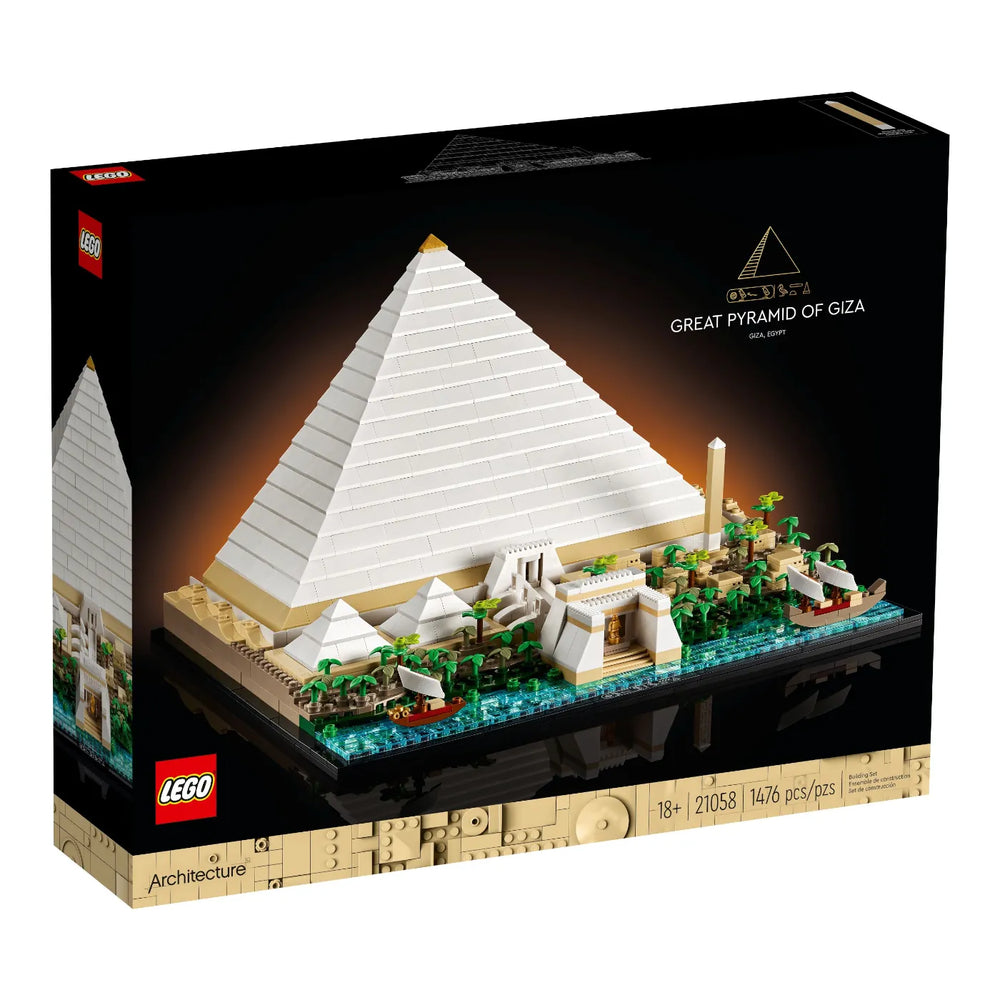 LEGO® Architecture 21058 Cheops-Pyramide Verpackung Vorderseite