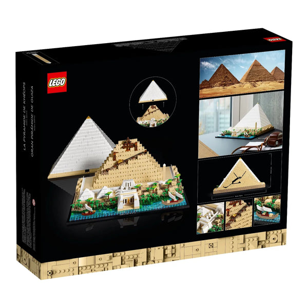 LEGO® Architecture 21058 Cheops-Pyramide Verpackung Rückseite