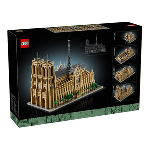 LEGO® Architecture 21061 Notre-Dame de Paris Verpackung Rückseite