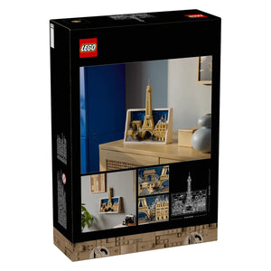 LEGO® Architecture 21064 Paris – Stadt der Liebe OVP Rückseite