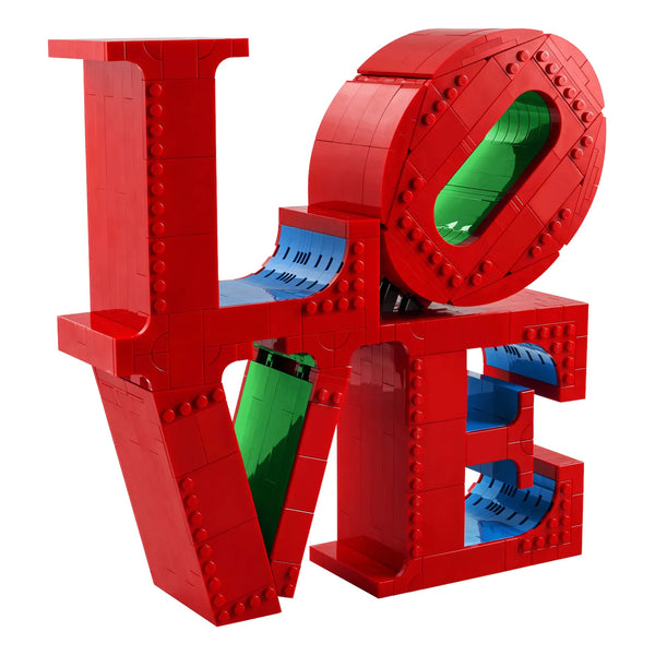 LEGO® Art 31214 LOVE aufgebaut