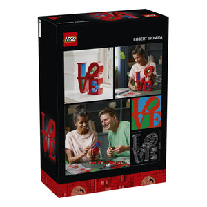 LEGO® Art 31214 LOVE Verpackung Rückseite