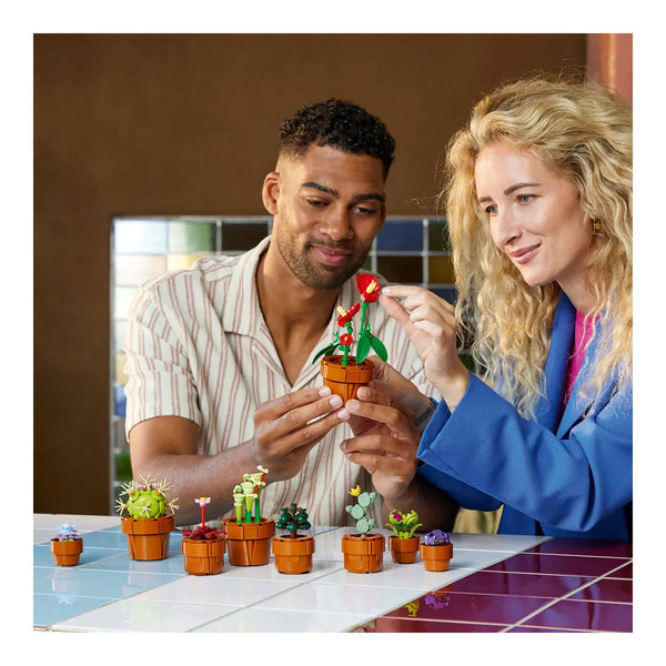 LEGO® Botanicals 10329 Mini Pflanzen in Szene