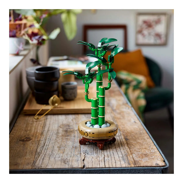 LEGO® Botanicals 10344 Glücks-Bambus als Wohnzimmerdekoration