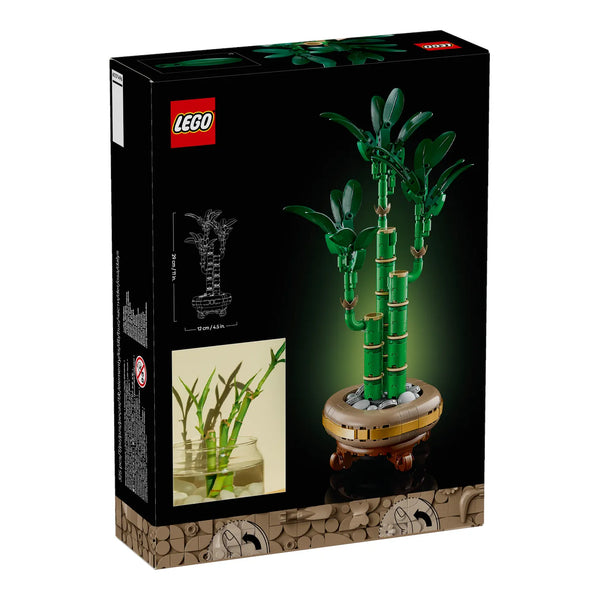 LEGO® Botanicals 10344 Glücks-Bambus Verpackung Rückseite