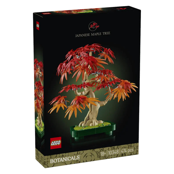 LEGO® Botanicals 10348 Japanischer Roter Ahorn – Bonsai-Baum OVP Vorderseite