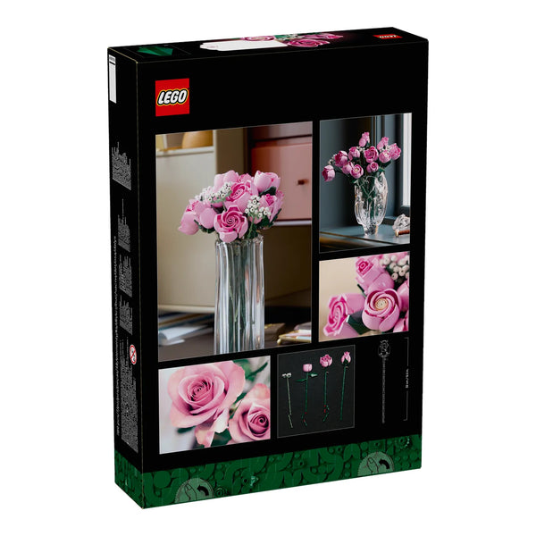 LEGO® Botanicals 10374 Rosa Rosenstrauß Verpackung Rückseite