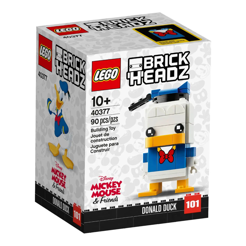 LEGO® BrickHeadz 40377 Donald Duck Verpackung Vorderseite