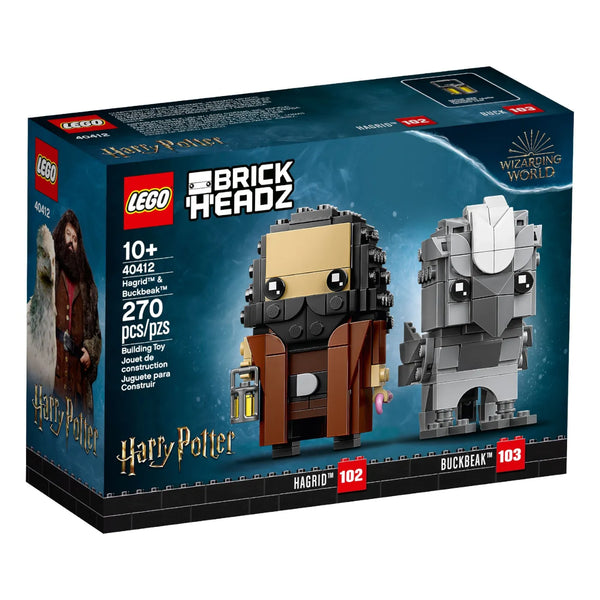 LEGO® BrickHeadz 40412 Hagrid und Seidenschnabel Verpackung Vorderseite