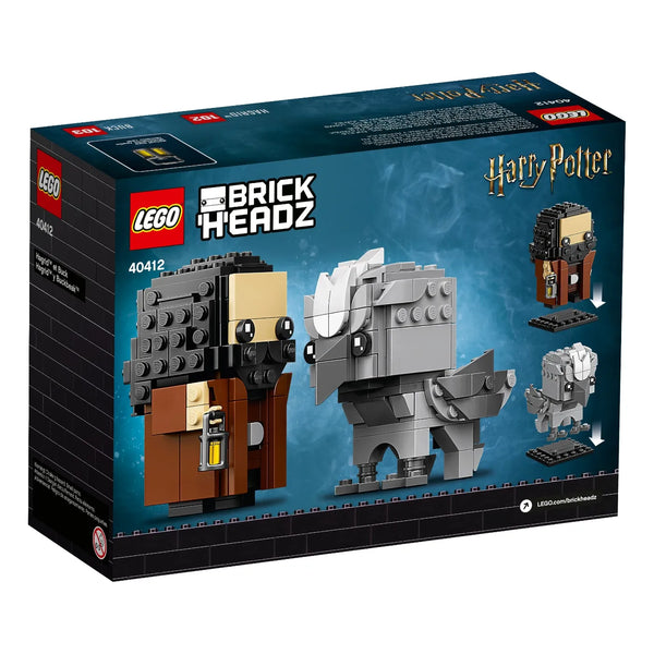 LEGO® BrickHeadz 40412 Hagrid und Seidenschnabel Verpackung Rückseite