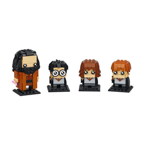 LEGO® BrickHeadz 40495 Harry, Hermine, Ron & Hagrid™ aufgebaut