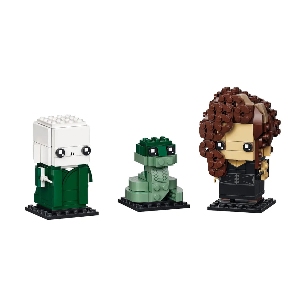 LEGO® BrickHeadz 40496 Voldemort™, Nagini & Bellatrix Verpackung Vorderseite