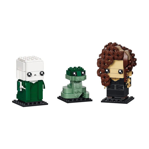 LEGO® BrickHeadz 40496 Voldemort™, Nagini & Bellatrix aufgebaut