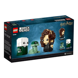 LEGO® BrickHeadz 40496 Voldemort™, Nagini & Bellatrix Verpackung Rückseite