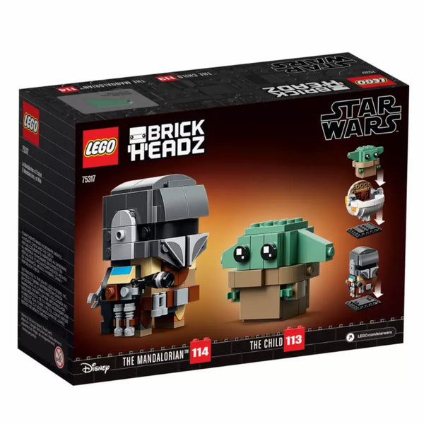 LEGO® BrickHeadz™ Star Wars™ 75317 Der Mandalorianer™ und das Kind - Collector Expert