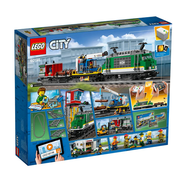 LEGO® City 60198 Güterzug Verpackung Rückseite