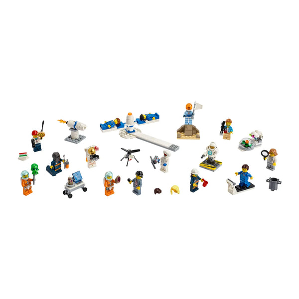 LEGO® City 60230 Stadtbewohner – Weltraumforschung & -entwicklung aufgebaut