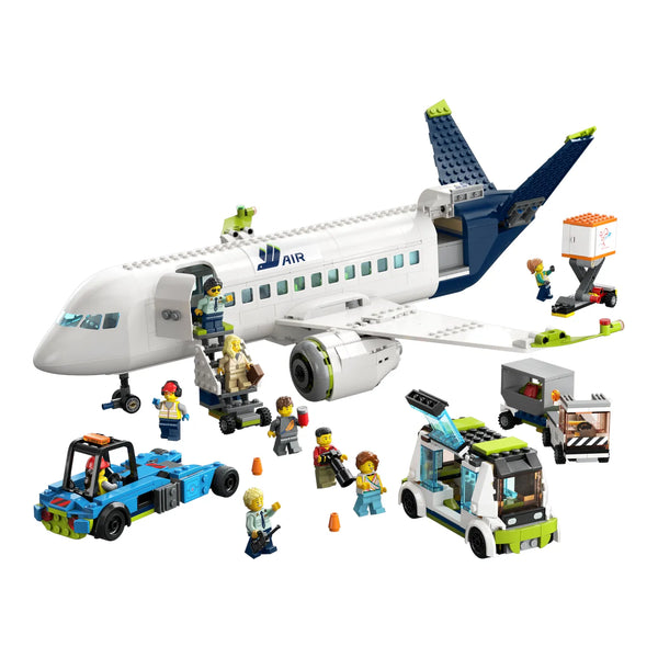 LEGO® City 60367 Passagierflugzeug aufgebaut