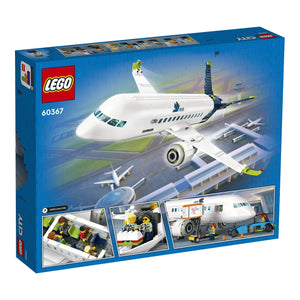 LEGO® City 60367 Passagierflugzeug Verpackung Rückseite