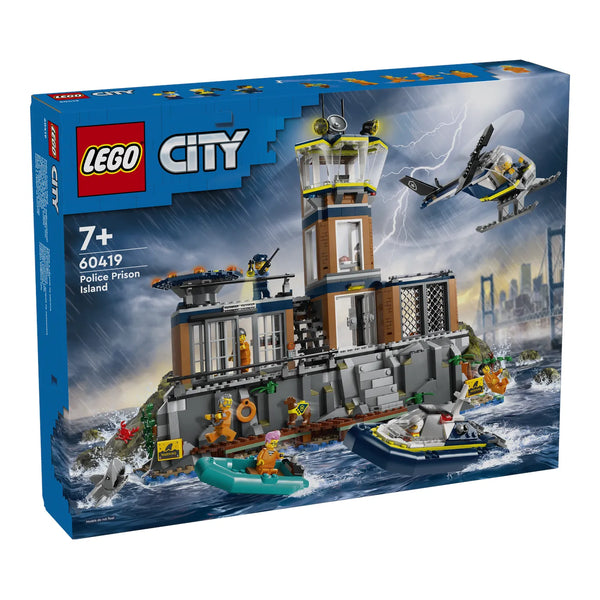 LEGO® City 60419 Polizeistation auf der Gefängnisinsel Verpackung Vorderseite