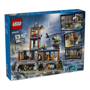 LEGO® City 60419 Polizeistation auf der Gefängnisinsel Verpackung Rückseite